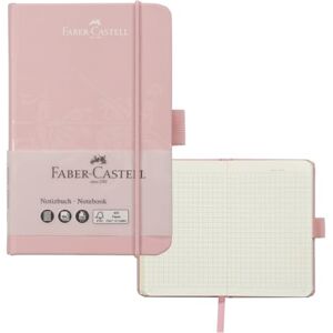 Faber-Castell 27828 Notizbuch DIN A6, 90 x 140 mm, Papierqualität 100g/qm FSC-Mix, rose shadows, 1 Stück Faber-Castell 27828 Notizbuch DIN A6, 90 x 140 mm, Papierqualität 100g/qm FSC-Mix, rose shadows, 1 Stück