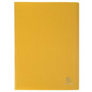 Exacompta OPAK 8559E Karton mit 12 Sichtmappen 50 entspiegelte Hüllen mit genarbter Oberfläche 100 Seiten für DIN A4 Maße 24 x 32 cm Deckel aus weichem Polypropylen Farbe Gelb Exacompta OPAK 8559E Karton mit 12 Sichtmappen 50 entspiegelte Hüllen mit genarbter Oberfläche 100 Seiten für DIN A4 Maße 24 x 32 cm Deckel aus weichem Polypropylen Farbe Gelb