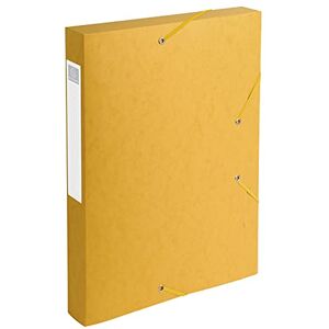 Exacompta 14006H 10er Pack Premium Sammelboxen mit Gummizug 40 mm breit aus extra starkem Colorspan-Karton mit Rückenschild für DIN A4 Archivbox Heftbox Dokumentenbox Zeichenbox Sammelmappe gelb Exacompta 14006H 10er Pack Premium Sammelboxen mit Gummizug 40 mm breit aus extra starkem Colorspan-Karton mit Rückenschild für DIN A4 Archivbox Heftbox Dokumentenbox Zeichenbox Sammelmappe gelb