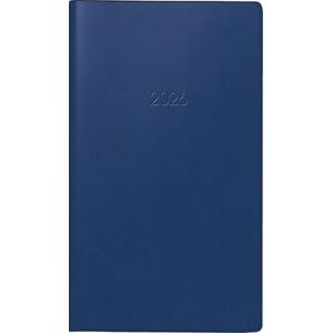 BRUNNEN Taschenkalender Mod. 758 '26 A6, Kunststoff, dunkelblau BRUNNEN Taschenkalender Mod. 758 '26 A6, Kunststoff, dunkelblau