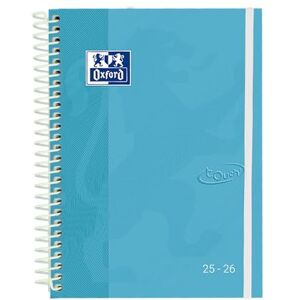 Oxford Touch Kalender 2025/2026, Wochenansicht, extra fester Einband, A5 (15 x 21 cm), Spanisch, Pastellblau Oxford Touch Kalender 2025/2026, Wochenansicht, extra fester Einband, A5 (15 x 21 cm), Spanisch, Pastellblau