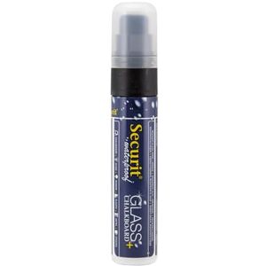 SECURIT Kreidemarker Für nicht-poröse Oberflächen (Schwarze Tafel, Glas, Metall, Spiegel...) Breite Spitze 7-15 mm Schwarz SECURIT Kreidemarker Für nicht-poröse Oberflächen (Schwarze Tafel, Glas, Metall, Spiegel...) Breite Spitze 7-15 mm Schwarz