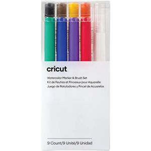 Cricut Watercolor Marker & Brush Set 8 Marker 1 Wasserpinsel Erstellen Sie ein Aquarell Meisterwerk Ihrer Schneidemaschine Multi Explore & Maker 9 Stück 2009979 mehrfarbig Explore & Maker Cricut Watercolor Marker & Brush Set 8 Marker 1 Wasserpinsel Erstellen Sie ein Aquarell Meisterwerk Ihrer Schneidemaschine Multi Explore & Maker 9 Stück 2009979 mehrfarbig Explore & Maker