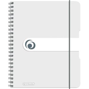 Herlitz Collegeblock easy orga to go A5, transparent, kariert, 160 Seiten, 2 Stück Herlitz Collegeblock easy orga to go A5, transparent, kariert, 160 Seiten, 2 Stück