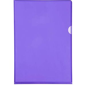 Exacompta 660505E 10er Pack PVC-Kunststoff Aktenhüllen. Für DIN A4 transparent glasklar violett oben und seitlich offen Plastikhülle Klarsichthülle für Büro und die mobile Organisation Exacompta 660505E 10er Pack PVC-Kunststoff Aktenhüllen. Für DIN A4 transparent glasklar violett oben und seitlich offen Plastikhülle Klarsichthülle für Büro und die mobile Organisation