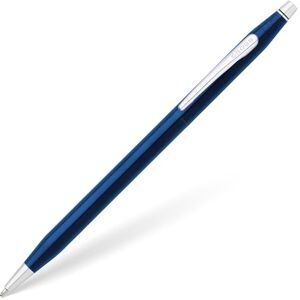 Cross Classic Century Kugelschreiber (Strichstärke M, Schreibfarbe: schwarz, nachfüllbar, inkl. Premium Geschenkbox) translucent blau glänzend Cross Classic Century Kugelschreiber (Strichstärke M, Schreibfarbe: schwarz, nachfüllbar, inkl. Premium Geschenkbox) translucent blau glänzend