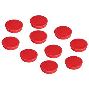 Franken Magnete Stark Rund, 10 Stück, Hochwertige Haftmagnete für Büro, Haushalt, Werkstatt mit hoher Haftkraft, ideal für Whiteboards, Kühlschrank, Plantafeln oder Schaukästen, 38 mm, Rot, HMS36 01 Franken Magnete Stark Rund, 10 Stück, Hochwertige Haftmagnete für Büro, Haushalt, Werkstatt mit hoher Haftkraft, ideal für Whiteboards, Kühlschrank, Plantafeln oder Schaukästen, 38 mm, Rot, HMS36 01