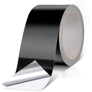 VINATO Aluminium Klebeband mit Schwarzer,5cm x 20m Aluband Selbstklebend, Alu Klebeband Hitzebeständig für HVAC, Dachreparatur, Elektronik, Auto, DIY Alufolienband VINATO Aluminium Klebeband mit Schwarzer,5cm x 20m Aluband Selbstklebend, Alu Klebeband Hitzebeständig für HVAC, Dachreparatur, Elektronik, Auto, DIY Alufolienband