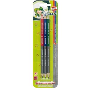 JOLLY Mathestifte, 3er Blister, Doppelminen-Stifte mit Graphit und Farbe, zum Rechnen lernen, Schreiben, Markieren, in Rot, Blau, Grün, kindgerecht, bruchfest, Schule, Vorschule JOLLY Mathestifte, 3er Blister, Doppelminen-Stifte mit Graphit und Farbe, zum Rechnen lernen, Schreiben, Markieren, in Rot, Blau, Grün, kindgerecht, bruchfest, Schule, Vorschule