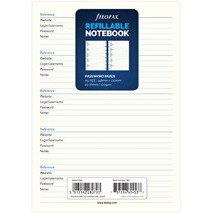 Filofax Notizbuch 152028, weiß Filofax Notizbuch 152028, weiß