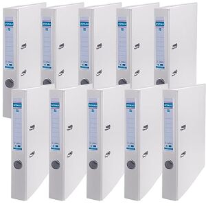 DONAU Master Ordner Schmal 10er Pack FSC/DIN A4 / 5 cm / 10 Stück/Weiße/Kunststoffbezug PP/Carton Papier Schlitzordner Büroordner Aktenordner Ringordner/Grünen Punkt DONAU Master Ordner Schmal 10er Pack FSC/DIN A4 / 5 cm / 10 Stück/Weiße/Kunststoffbezug PP/Carton Papier Schlitzordner Büroordner Aktenordner Ringordner/Grünen Punkt