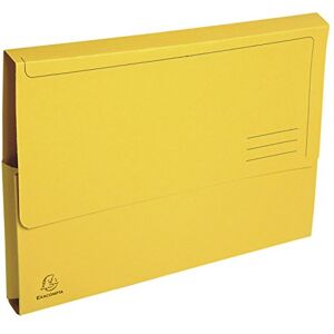 Exacompta 47679E 50er Pack Recycling-Aktenmappen Forever mit Verschlußklappe für DIN A4 Blauer Engel Sammelmappe Dokumentenmappe Einschlagmappe gelb Exacompta 47679E 50er Pack Recycling-Aktenmappen Forever mit Verschlußklappe für DIN A4 Blauer Engel Sammelmappe Dokumentenmappe Einschlagmappe gelb