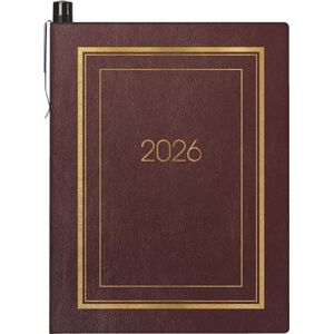 BRUNNEN Taschenkalender Mod. 713 '26 A7, Kunstleder, bordeaux BRUNNEN Taschenkalender Mod. 713 '26 A7, Kunstleder, bordeaux