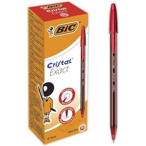 BIC Kugelschreiber Cristal Exact rot Packung 1 Stück BIC Kugelschreiber Cristal Exact rot Packung 1 Stück