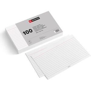 Miquelrius – Karteikarten, 100 Notizkarten, horizontal liniert, Lernkarten, Größe 125 x 200 mm, Offset-Kartenpapier 200 g/m² Miquelrius – Karteikarten, 100 Notizkarten, horizontal liniert, Lernkarten, Größe 125 x 200 mm, Offset-Kartenpapier 200 g/m²