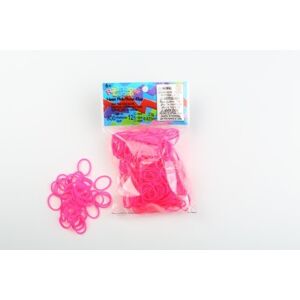 Rainbow Loom Elastische Neon Pink Rainbow Loom Elastische Neon Pink
