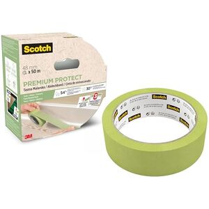 ScotchBlue Scotch Premium Protect Malerabdeckband, 48 mm x 50 m Vielseitiges Scotch Klebeband für Malerarbeiten und Dekoration, für Innen und Außen, Abklebeband ScotchBlue Scotch Premium Protect Malerabdeckband, 48 mm x 50 m Vielseitiges Scotch Klebeband für Malerarbeiten und Dekoration, für Innen und Außen, Abklebeband