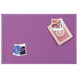 Bi-Office Pinnwand Schulkalender, Korktafel mit MDF Rahmen, 22 mm dicker, Kork Oberfläche in Violett, 60 x 40 cm Bi-Office Pinnwand Schulkalender, Korktafel mit MDF Rahmen, 22 mm dicker, Kork Oberfläche in Violett, 60 x 40 cm