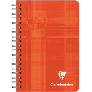 Clairefontaine 68592C Packung mit 10 Notizbücher mit Spiralbindung, 9 x 14 cm, kariert, 90 g, 50 Blatt, farbig sortiert, 1 Pack Clairefontaine 68592C Packung mit 10 Notizbücher mit Spiralbindung, 9 x 14 cm, kariert, 90 g, 50 Blatt, farbig sortiert, 1 Pack