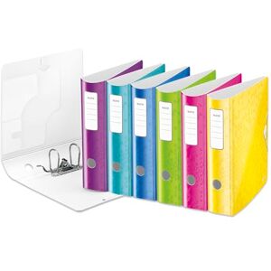 Leitz Qualitäts-Ordner 180° Active WOW, 5er Pack, A4, Breit, Abgerundeter Rücken, 8,2 cm breit, Gummibandverschluss, Leichtes Polyfoam, Plastik-Ordner, WOW Serie, Farblich sortiert, 11060099 Leitz Qualitäts-Ordner 180° Active WOW, 5er Pack, A4, Breit, Abgerundeter Rücken, 8,2 cm breit, Gummibandverschluss, Leichtes Polyfoam, Plastik-Ordner, WOW Serie, Farblich sortiert, 11060099