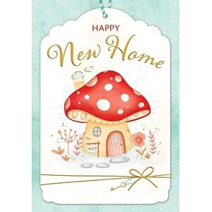 Piccadilly Greetings Happy New Home Karte Pilzhaus – 17,8 x 12,7 cm Piccadilly Greetings Happy New Home Karte Pilzhaus – 17,8 x 12,7 cm