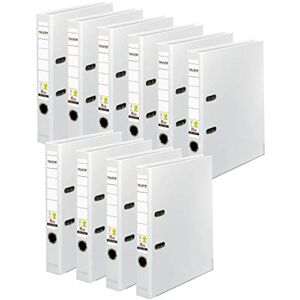 FALKEN Original 10er Pack PP-Color Kunststoff-Ordner. Made in Germany. 5 cm breit DIN A4 weiß Vegan Ringordner Aktenordner Briefordner Büroordner Plastikordner Schlitzordner FALKEN Original 10er Pack PP-Color Kunststoff-Ordner. Made in Germany. 5 cm breit DIN A4 weiß Vegan Ringordner Aktenordner Briefordner Büroordner Plastikordner Schlitzordner