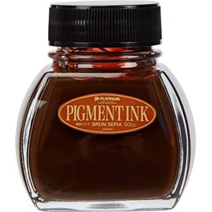 Platinum Füllfederhalter Ultra Pigment Tinte Partikel Blanc Sepia INKG-1500 65 (Japan Import) weiß Platinum Füllfederhalter Ultra Pigment Tinte Partikel Blanc Sepia INKG-1500 65 (Japan Import) weiß