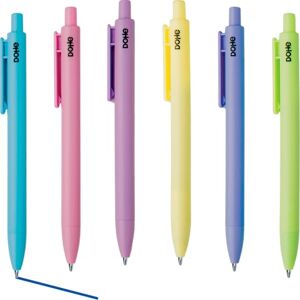 DOHE 79600 Stifte in Pastellfarben, Tintenfarbe Blau, Packung mit 6 Stück DOHE 79600 Stifte in Pastellfarben, Tintenfarbe Blau, Packung mit 6 Stück