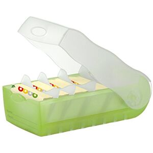 HAN Lernkarteibox CROCO, einfach Vokabeln lernen mit 5-Fächer-Lernsystem, DIN A8 Karteikasten für 500 Karten, inkl. 5 Stützplatten + 100 Lernkarten, Karteibox, Lernbox, 998-603, transluzent/grün HAN Lernkarteibox CROCO, einfach Vokabeln lernen mit 5-Fächer-Lernsystem, DIN A8 Karteikasten für 500 Karten, inkl. 5 Stützplatten + 100 Lernkarten, Karteibox, Lernbox, 998-603, transluzent/grün