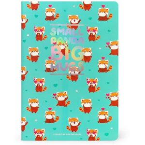 LEGAMI Notizbuch, liniert, Medium, A5, 14,2 x 21 cm, Notizheft mit Linien, aus FSC-zertifiziertem Papier, Motiv: Red Panda LEGAMI Notizbuch, liniert, Medium, A5, 14,2 x 21 cm, Notizheft mit Linien, aus FSC-zertifiziertem Papier, Motiv: Red Panda