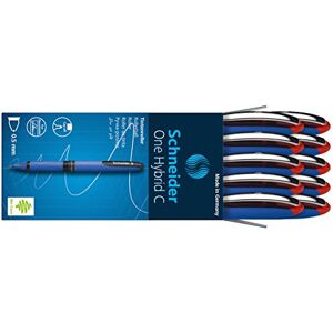 Schneider One Business Tintenkugelschreiber (0,5 mm, Ultra-Smooth-Spitze) 10 Stück rot Schneider One Business Tintenkugelschreiber (0,5 mm, Ultra-Smooth-Spitze) 10 Stück rot