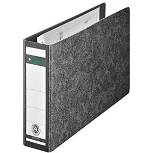 Leitz Qualitäts-Ordner 180° A5 quer, Schwarz, 5,5 cm Rückenbreite, Einband aus Hartpappe, Querformat, 10660000 Leitz Qualitäts-Ordner 180° A5 quer, Schwarz, 5,5 cm Rückenbreite, Einband aus Hartpappe, Querformat, 10660000