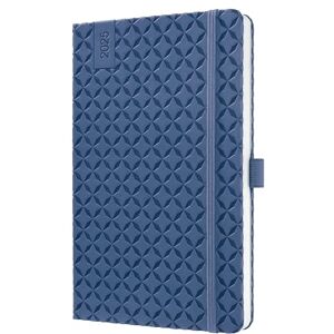 Sigel J5101 Wochenkalender 2025 A5, Jolie, blau, Hardcover, Gummiband, Stiftschlaufe, Einstecktasche, 174 Seiten, vegan, Buchkalender, Terminplaner Sigel J5101 Wochenkalender 2025 A5, Jolie, blau, Hardcover, Gummiband, Stiftschlaufe, Einstecktasche, 174 Seiten, vegan, Buchkalender, Terminplaner