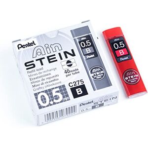 Pentel Ain STEIN C275 Feinmine, 40 Minen je Dose, 0.5 mm, Härtegrad B (12 Dosen) Pentel Ain STEIN C275 Feinmine, 40 Minen je Dose, 0.5 mm, Härtegrad B (12 Dosen)