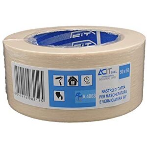 ACIT Modell: Abdeckband - 50m x 50mm - Hochwertig, Entfernbare Kleber, Bis 60°C ACIT Modell: Abdeckband - 50m x 50mm - Hochwertig, Entfernbare Kleber, Bis 60°C