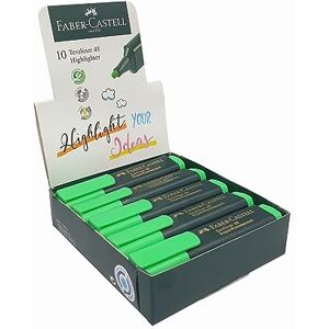 Faber-Castell 48-63 Text Liner grün (10 Stück) Faber-Castell 48-63 Text Liner grün (10 Stück)