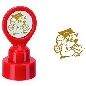 COLOP Motivationsstempel Lehrerstempel "Maus" Abdruckfarbe gold, 5 x 2 x 2 COLOP Motivationsstempel Lehrerstempel "Maus" Abdruckfarbe gold, 5 x 2 x 2