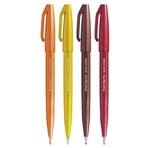 Pentel SES15C Pinselstift-Set 4-tlg. Pentel SES15C Pinselstift-Set 4-tlg.