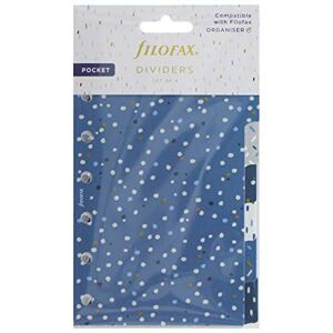 Filofax 132764 Indigo Pocket Dividers Filofax 132764 Indigo Pocket Dividers