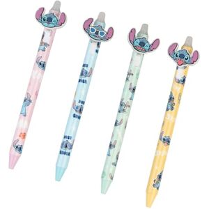 Grupo Erik Kugelschreiber Set Disney Stitch 4 Gel Stifte Kugelschreiber Set Gelschreiber Disny Lilo und Stitch Sachen Merch Geschenke Gelb Grupo Erik Kugelschreiber Set Disney Stitch 4 Gel Stifte Kugelschreiber Set Gelschreiber Disny Lilo und Stitch Sachen Merch Geschenke Gelb