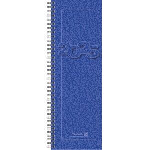 BRUNNEN Vormerkbuch Modell 783 (2025), 2 Seiten = 1 Woche, 108 × 297 mm, 128 Seiten, Karton-Umschlag, blau BRUNNEN Vormerkbuch Modell 783 (2025), 2 Seiten = 1 Woche, 108 × 297 mm, 128 Seiten, Karton-Umschlag, blau