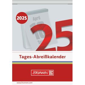 BRUNNEN Abreißkalender (2025), 1 Seite = 1 Tag, 81 × 106 mm BRUNNEN Abreißkalender (2025), 1 Seite = 1 Tag, 81 × 106 mm