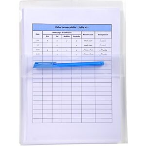 Exacompta 56300E 2er Pack Wandprospekthalter DIN A4 selbstklebend aus sehr starkem PVC 200µ transparent Plastikhülle Klarsichthülle für Büro und die mobile Organisation Exacompta 56300E 2er Pack Wandprospekthalter DIN A4 selbstklebend aus sehr starkem PVC 200µ transparent Plastikhülle Klarsichthülle für Büro und die mobile Organisation