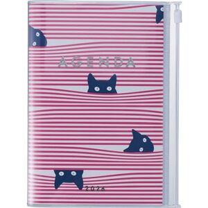 MARK'S(マークス) MARK'S 2025/26 Taschenkalender, A6 Cats, Pink: Von September 2025 bis Dezember 2026 MARK'S(マークス) MARK'S 2025/26 Taschenkalender, A6 Cats, Pink: Von September 2025 bis Dezember 2026