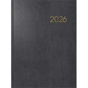 BRUNNEN Buchkalender Mod. 797 '26 168×240 mm, Kunststoff, schwarz BRUNNEN Buchkalender Mod. 797 '26 168×240 mm, Kunststoff, schwarz
