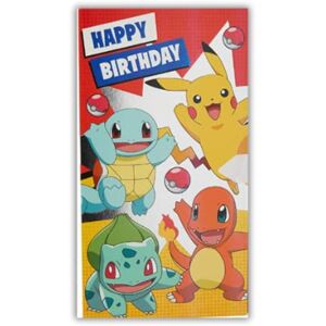 Danilo Promotions LTD Danilo Promotions Pokemon Offizielle Geburtstagskarte, Happy Birthday, Multi, PK019,210 x 290 mm Danilo Promotions LTD Danilo Promotions Pokemon Offizielle Geburtstagskarte, Happy Birthday, Multi, PK019,210 x 290 mm