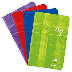 Clairefontaine 3608C Heftklammern, 11 x 17 cm, Séyès, 90 g, 48 Blatt, 10 Stück Clairefontaine 3608C Heftklammern, 11 x 17 cm, Séyès, 90 g, 48 Blatt, 10 Stück
