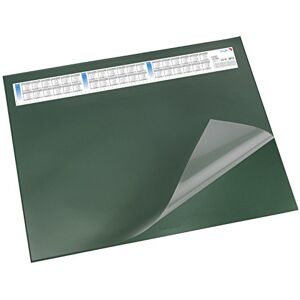 Läufer 44531 Durella DS Schreibtischunterlage mit transparenter Auflage und Kalender, rutschfeste Schreibunterlage, 40 x 53cm, grün Läufer 44531 Durella DS Schreibtischunterlage mit transparenter Auflage und Kalender, rutschfeste Schreibunterlage, 40 x 53cm, grün