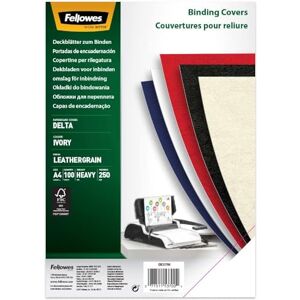 Fellowes Präsentationsdeckblätter Delta (Lederstruktur), 250g/m², elfenbein Fellowes Präsentationsdeckblätter Delta (Lederstruktur), 250g/m², elfenbein