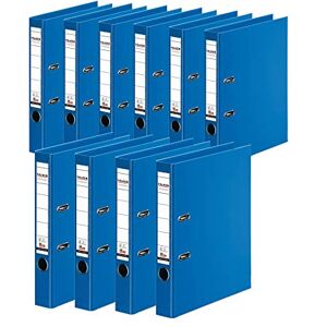 FALKEN Original 10er Pack Chromocolor Premium-Ordner. Made in Germany. Kunststoffbezug außen und innen 5 cm breit DIN A4 blau Ringordner Aktenordner Briefordner Büroordner Plastikordner FALKEN Original 10er Pack Chromocolor Premium-Ordner. Made in Germany. Kunststoffbezug außen und innen 5 cm breit DIN A4 blau Ringordner Aktenordner Briefordner Büroordner Plastikordner